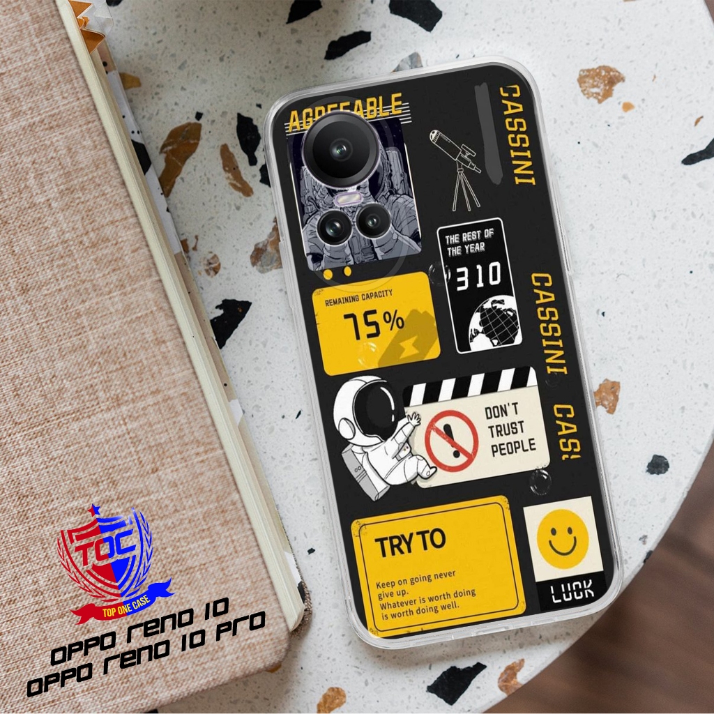 Case OPPO RENO 10 / OPPO RENO 10 PRO - Casing OPPO RENO 10  Terbaru TOP ONE CASE [ 10 ] Silikon OPPO