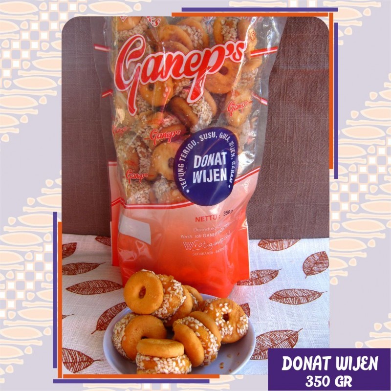 

Donat Wijen Ganep 350 Gram Oleh Oleh Khas Solo