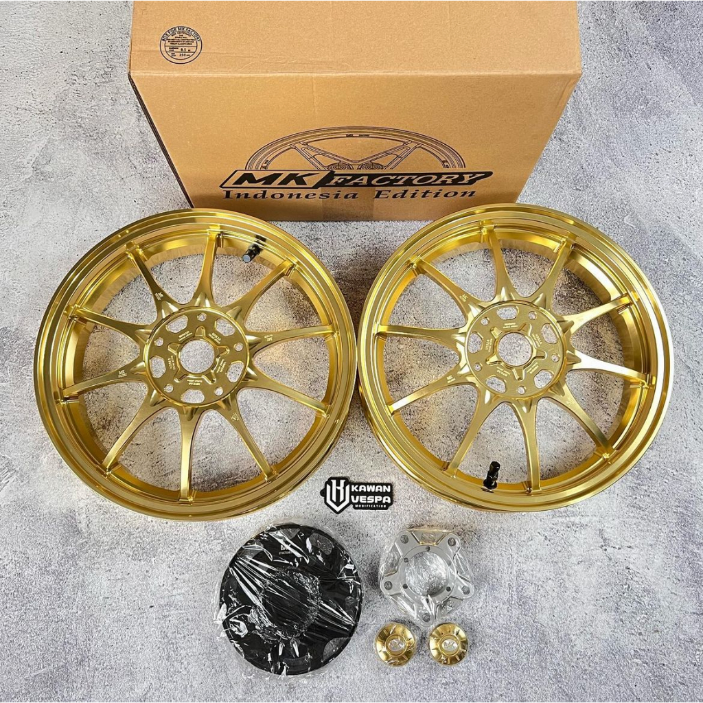 Velg MK Factory MK28 Gold vespa Sprint Prima S LX GTS