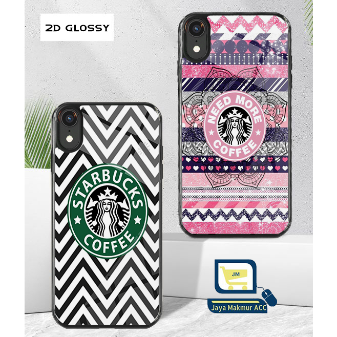 JAYA MAKMUR - Case Casing 2D GLOSSY STARBUCKS Xiaomi Redmi 10 10A 9C 9A 9 9T 8 8A Pro 7A 6A 5A Note 