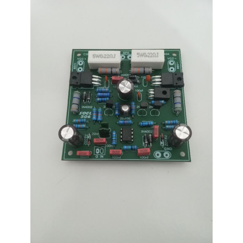 kit power driver amplifier socl 506 mono