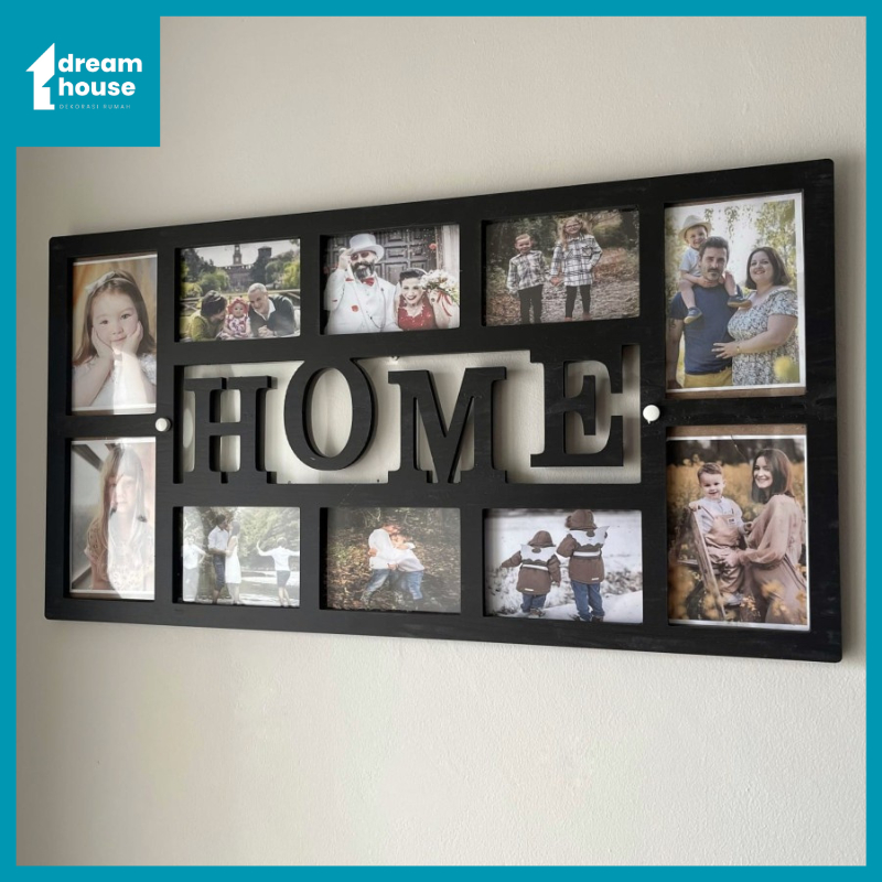 Bingkai Foto Tempel Dinding Frame Photo Tanpa Paku Aesthetic Fancy Frame Pigura Foto Gantung Minimal