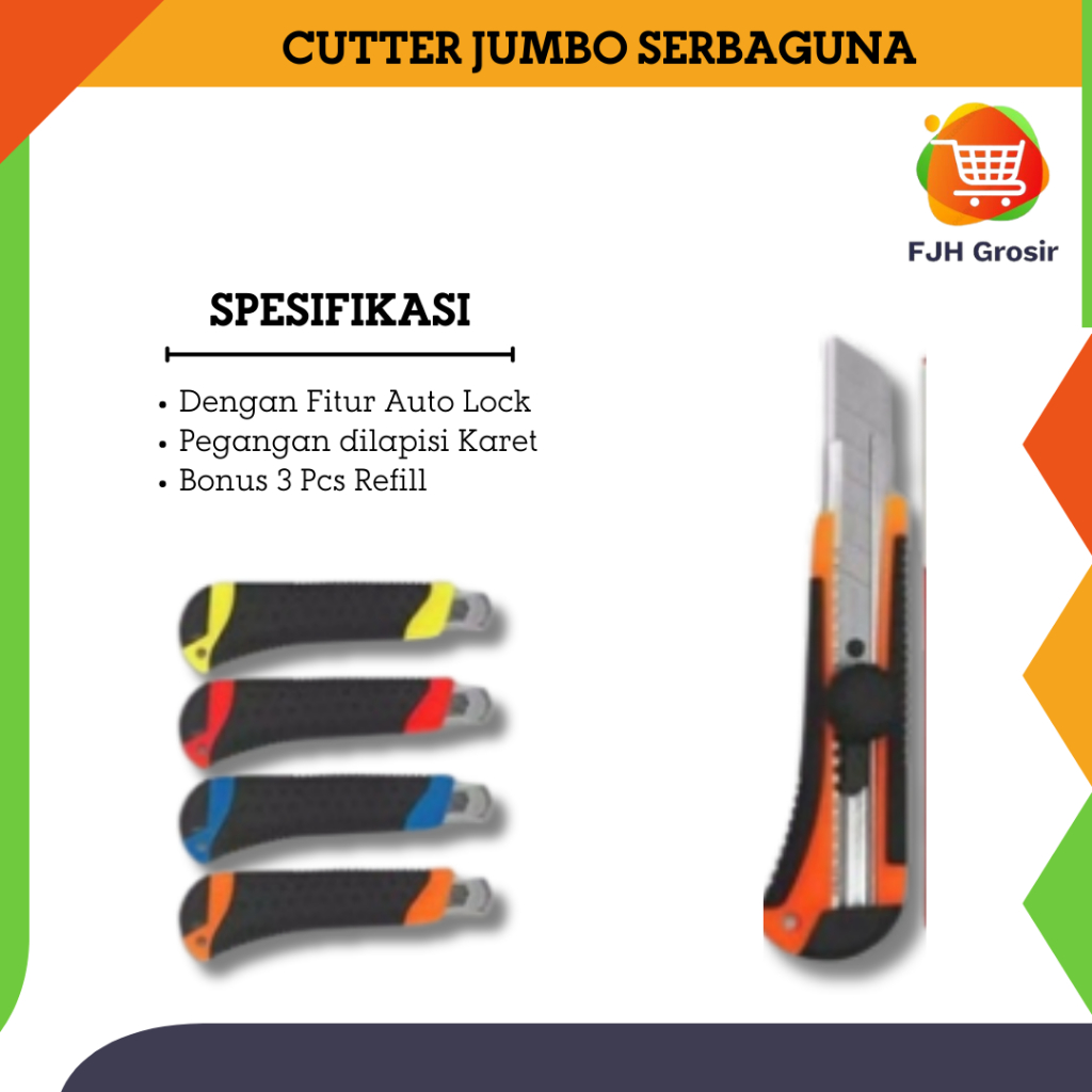 

⭐FJH⭐ Piasu Karter /Cutter Utility / Karter Besar