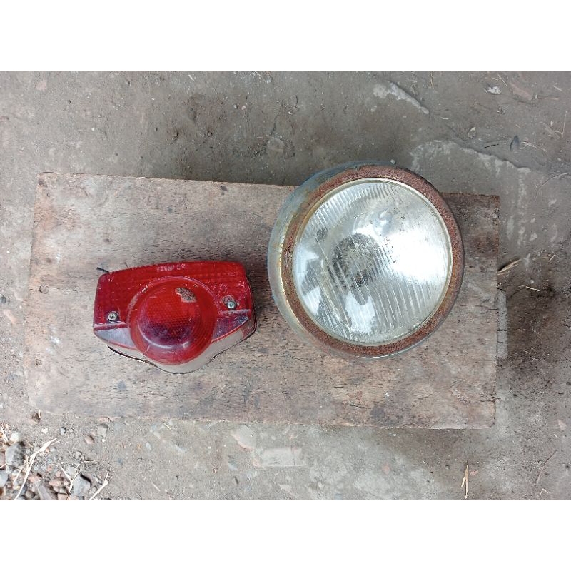 lampu depan belakang Honda Astra s90z