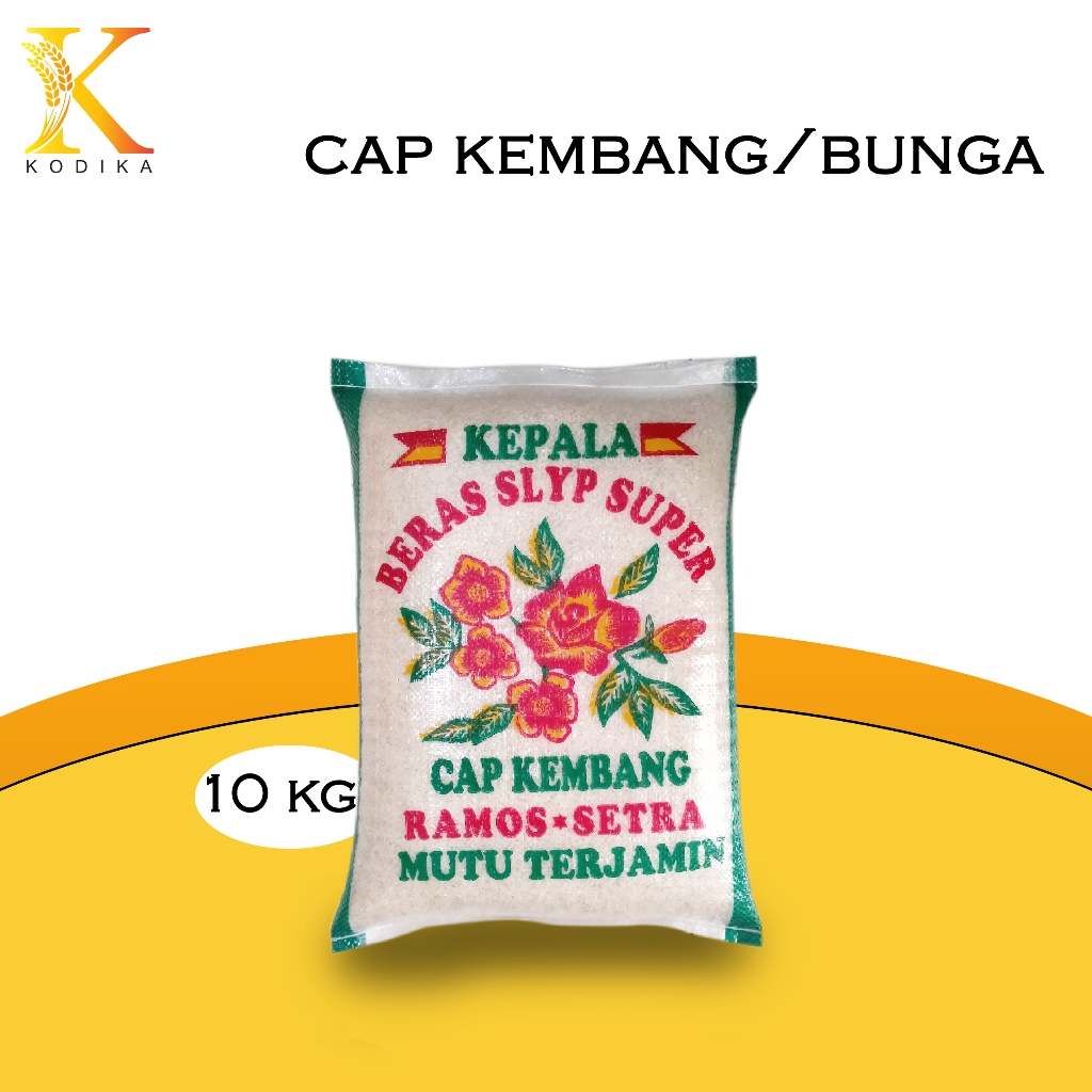 

KODIKA Beras Setra Ramos Cap Kembang 5KG / 10KG / 20KG / 25KG Beras Murah Putih