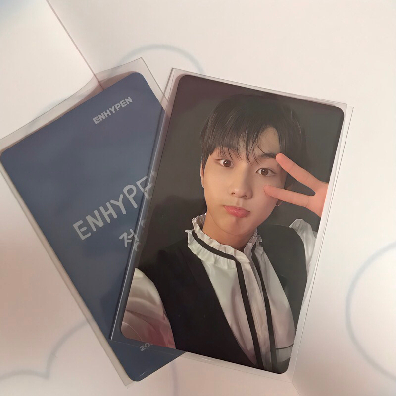 Jungwon naver shopping live weverse version wv ver dark blood photocard enhypen