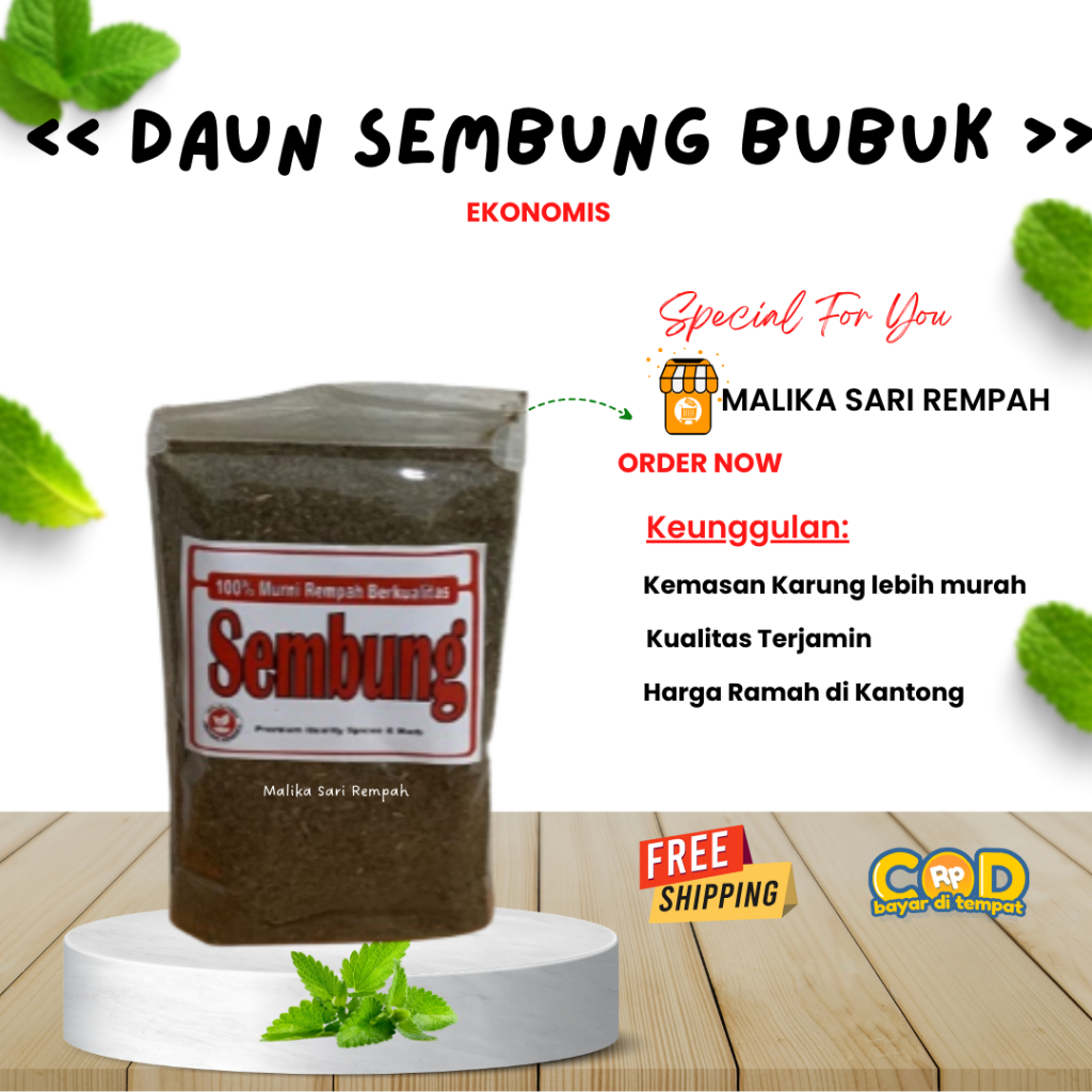 

Daun Sembung Bubuk Murni Ekonomis [50 gram]-MSR