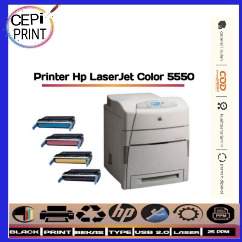 Printer Hp LaserJet Color 5550dn(A3)