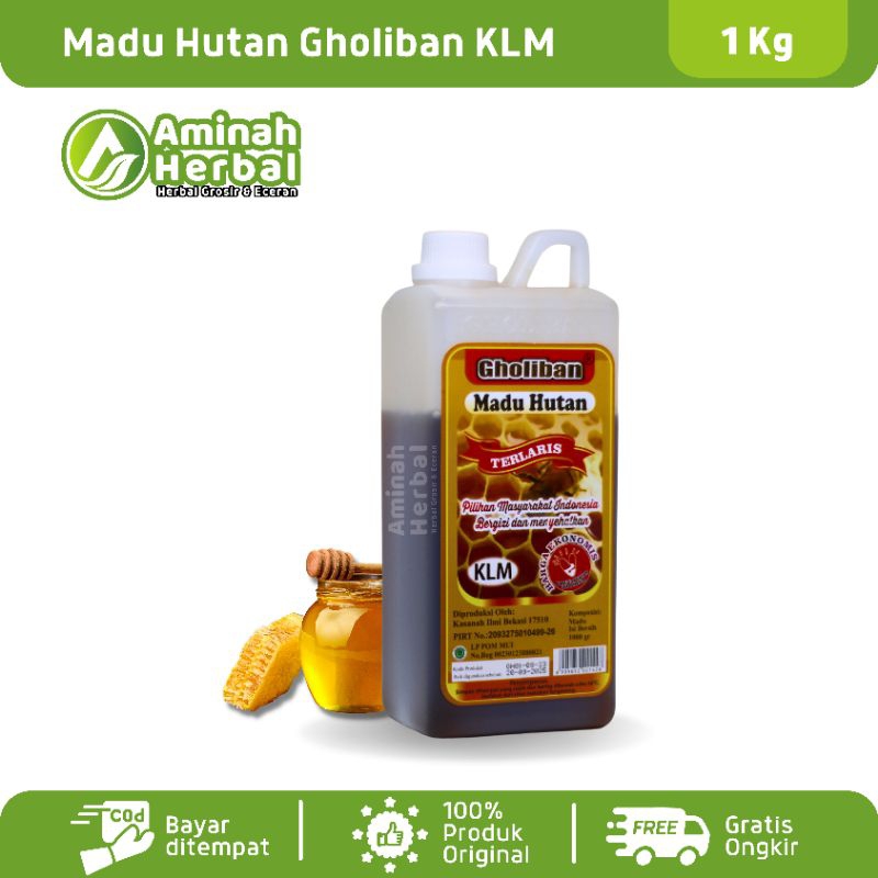 

Madu Hutan KLM Gholiban 1kg