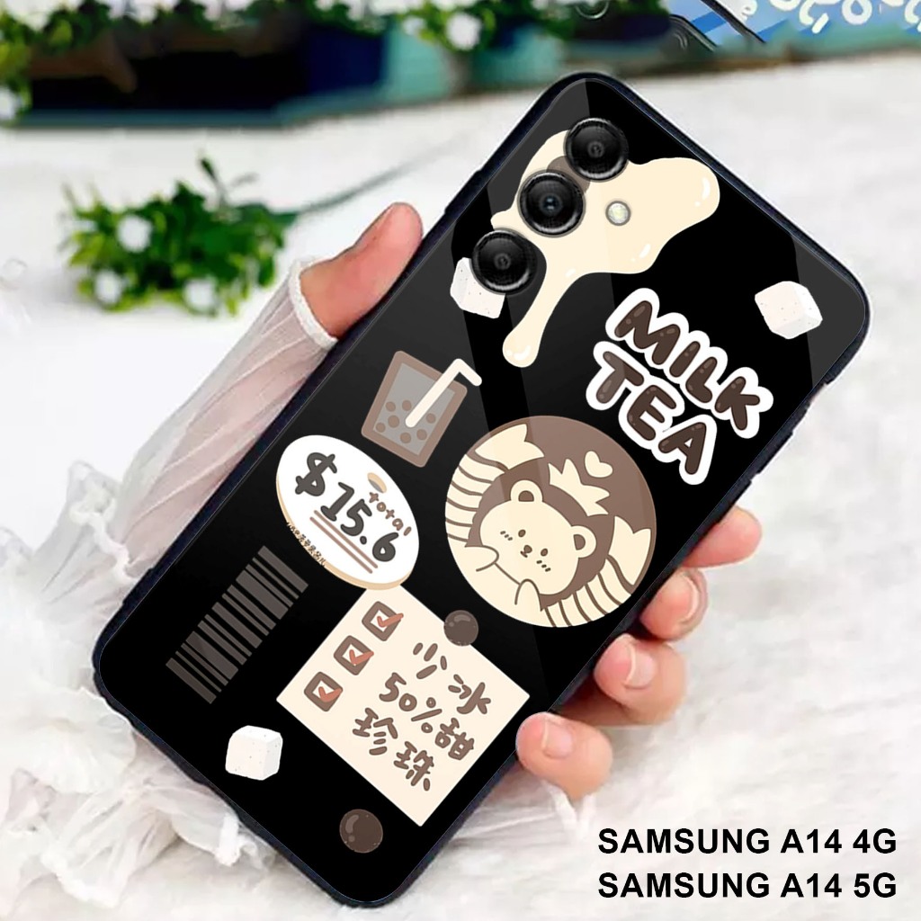 Case Samsung A14 4G / 5G - Casing SAMSUNG A14 4G / 5G - ( STARBUCKS ) - Case Hp - Casing Hp - Softca