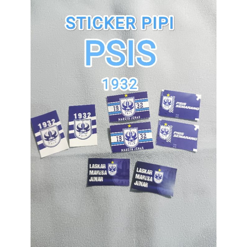 

STICKER PIPI PSIS SEMARANG (50pcs) Sudah potong ready 2×3