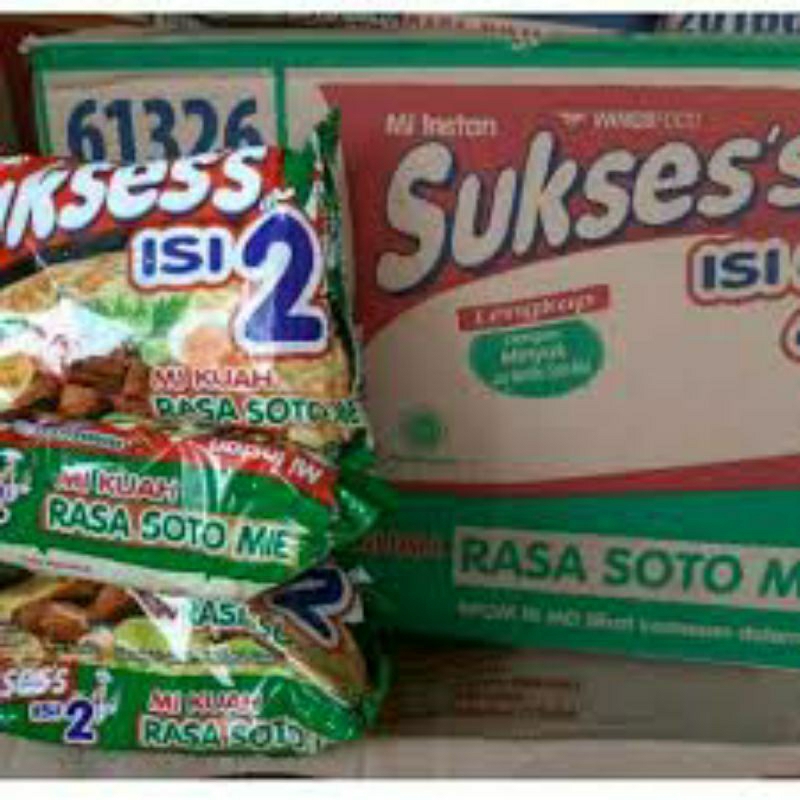 

MIE SUKSES SOTO ISI 2 111GRx24pcs ( 1 Dus)