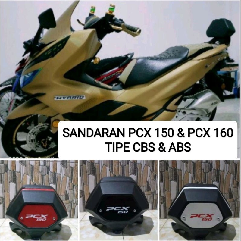 BEHEL SANDARAN JOK MOTOR PCX 160/PCX 150 TIPE CBS DAN ABS SENDERAN JOK PCX 160 & PCX 150