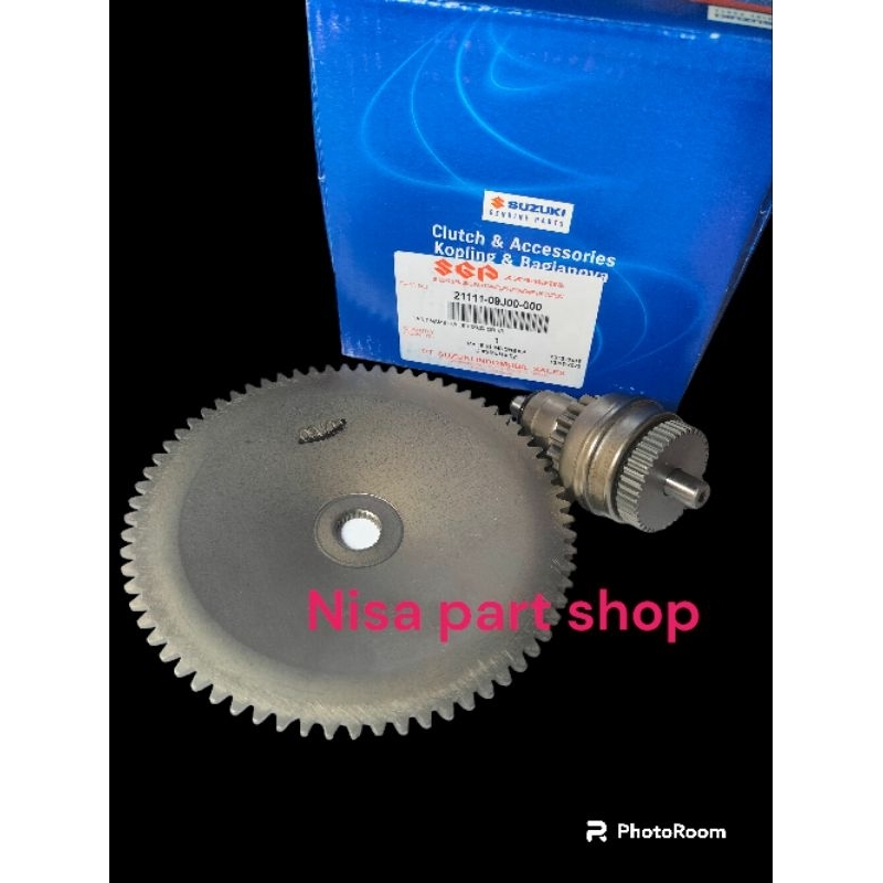 paket gear stater besar + kecil Suzuki Nex old Nex New fi shoter shooter gigi stater nex besar dan k