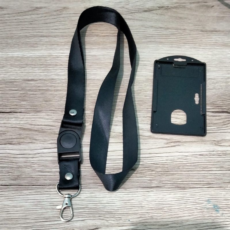 

TALI ID CARD HITAM + CASING