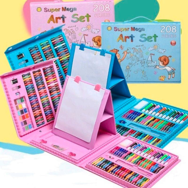 

krayon set 208pcs crayon art set