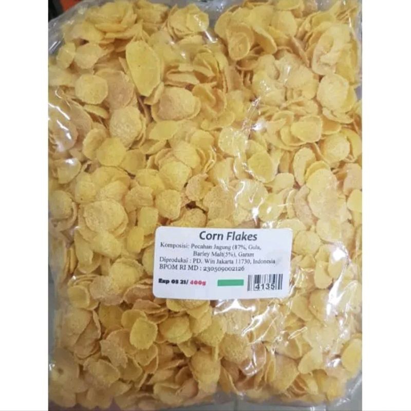 

500GR CORN FLAKES - CORN FLAKE - SEREAL JAGUNG - CEREAL - KUE KERING KUKER