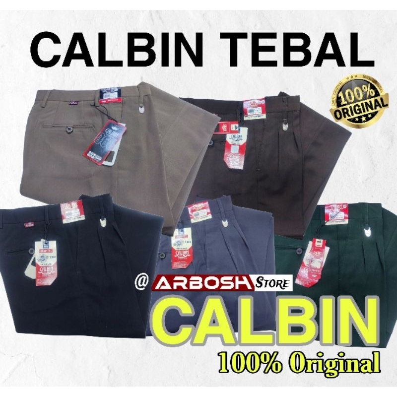 CALBIN Formal (100 Celana CALBIN Formal (100 % ) Size 27 - 42