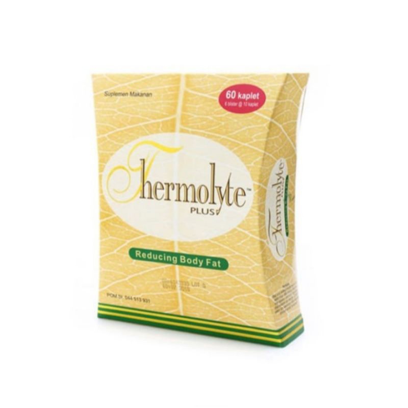 THERMOLYTE PLUS 10 dan 60 KAPSUL | PELANGSING | SUPLEMEN DIET