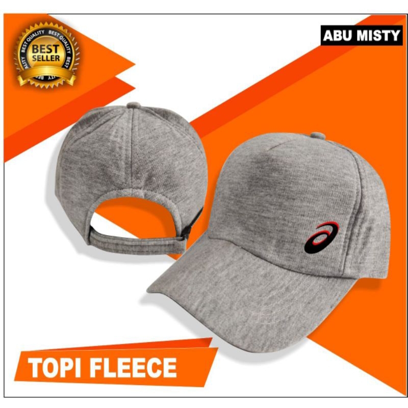 Topi fleece - topi voli - topi olahraga - topi pelindung panas pria wanita