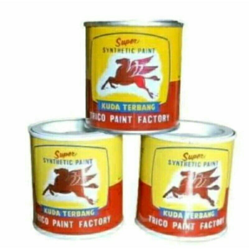 Cat Besi Dan Kayu Putih Kuda Terbang Termurah