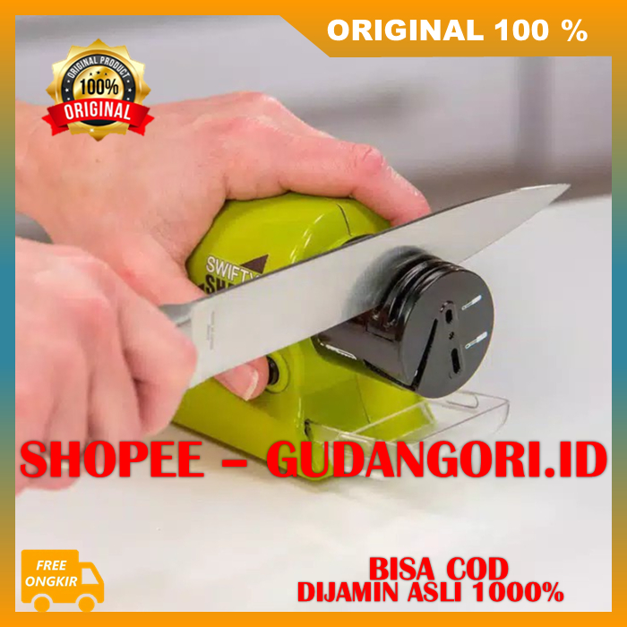 Asahan Pisau Gerinda Otomatis Alat Pengasah Pisau Gunting Obeng Elektrik ORIGINAL
