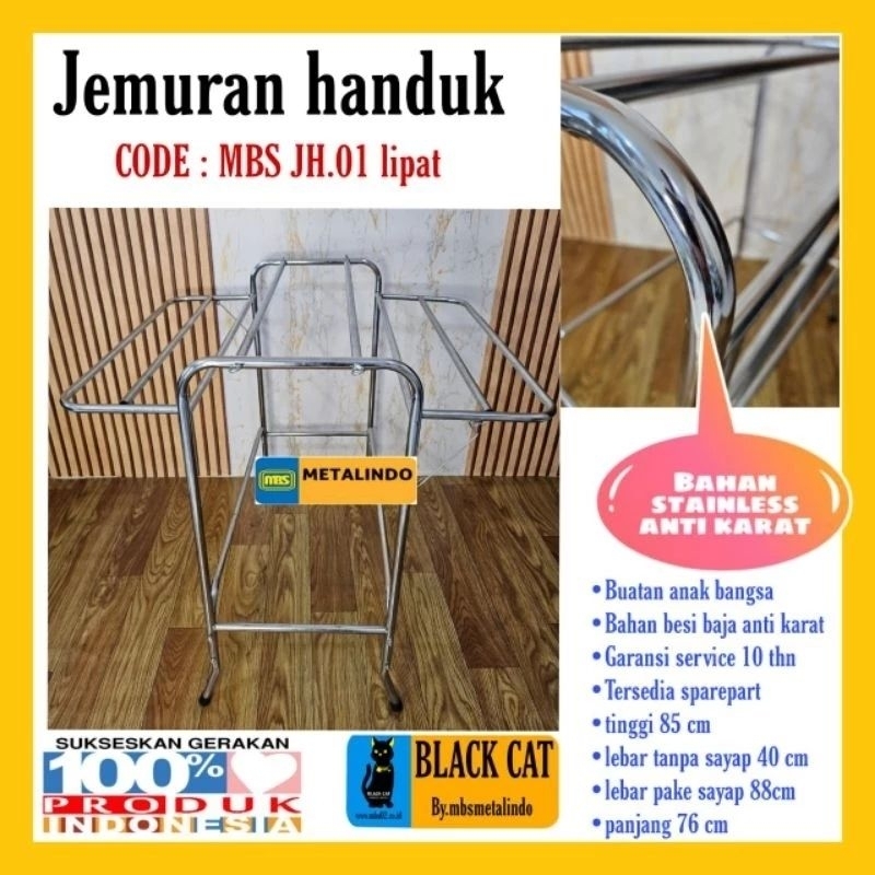 JEMURAN HANDUK STAINLESS / JEMURAN HANDUK LIPAT