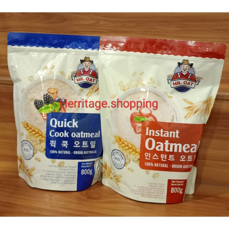 

Mr Oat Instant Oatmeal