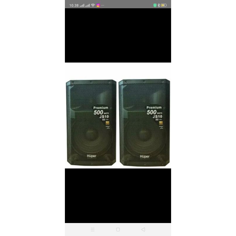 speaker aktif HUPER  premium js 10 500watt