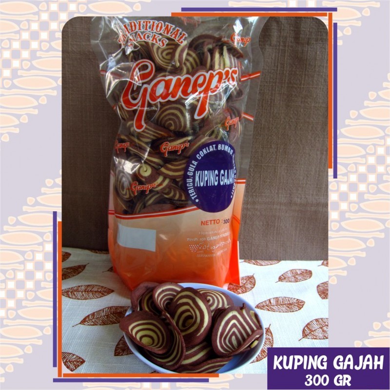 

Kuping Gajah Ganep 300 Gram