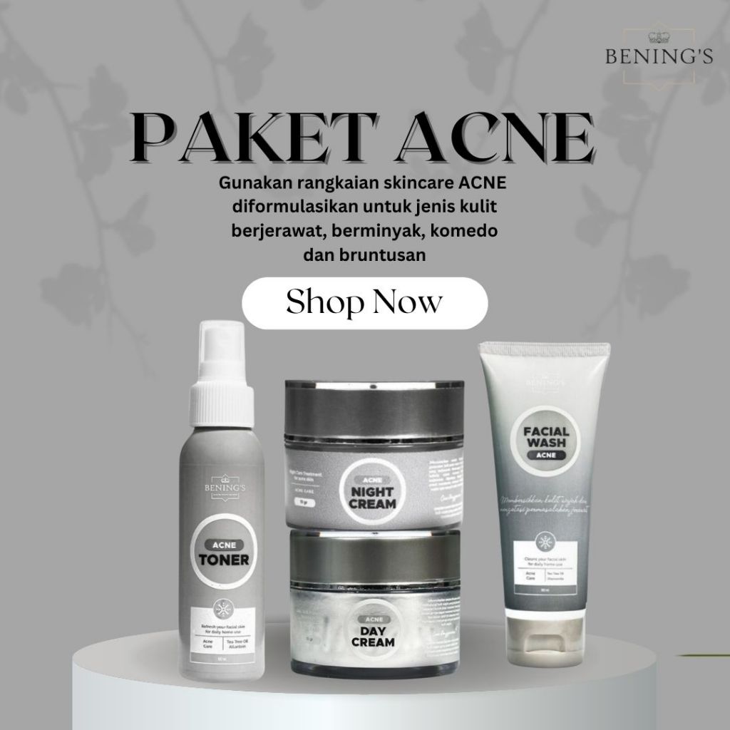 Bening Acne Skincare Bening Clinic By Dr Oky Pratama