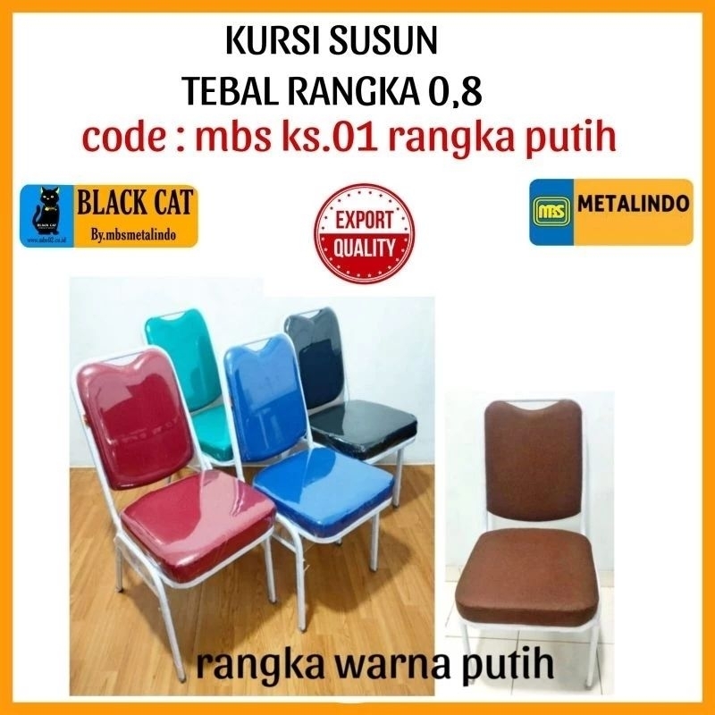 KUBIBIX KURSI SUSUN KURSI TENDA KURSI GEREJA KURSI SERBAGUNA