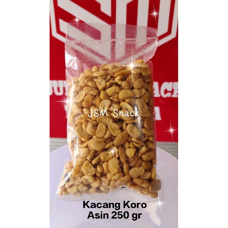 

Kacang Koro Asin Merk Jaipong Berat 250 gr