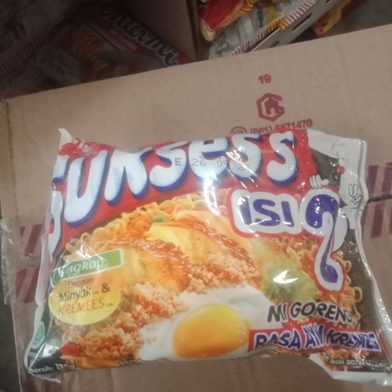 

mie sukses isi 2 rasa ayam kremes