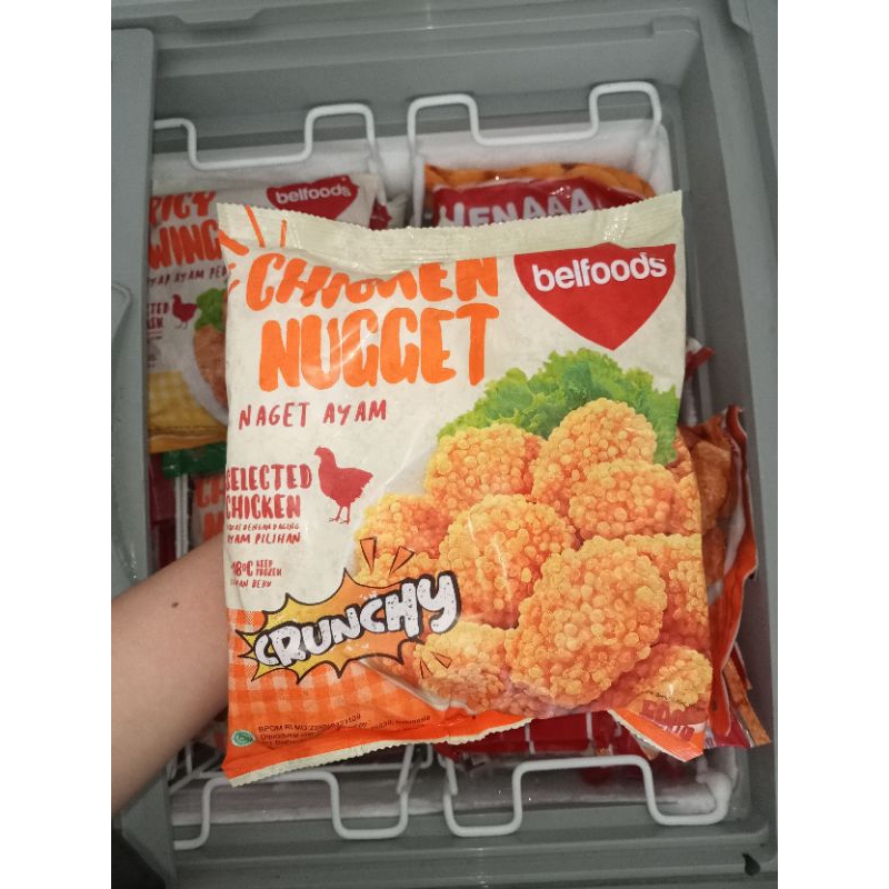 

BELFOOD CHICKEN NAGET CRUNCY 500gr