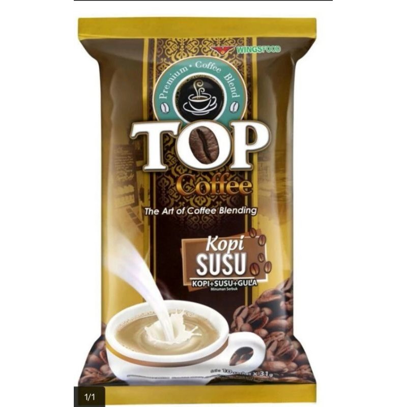 

Top Coffee Kopi Susu 1 Renceng isi 10 termurah