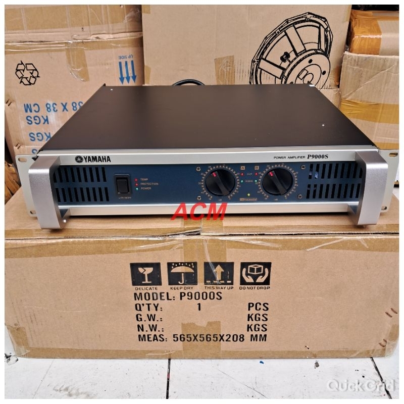 POWER AMPLI YAMAHA P9000S DUAL CHANNEL STEREO P 9000 S