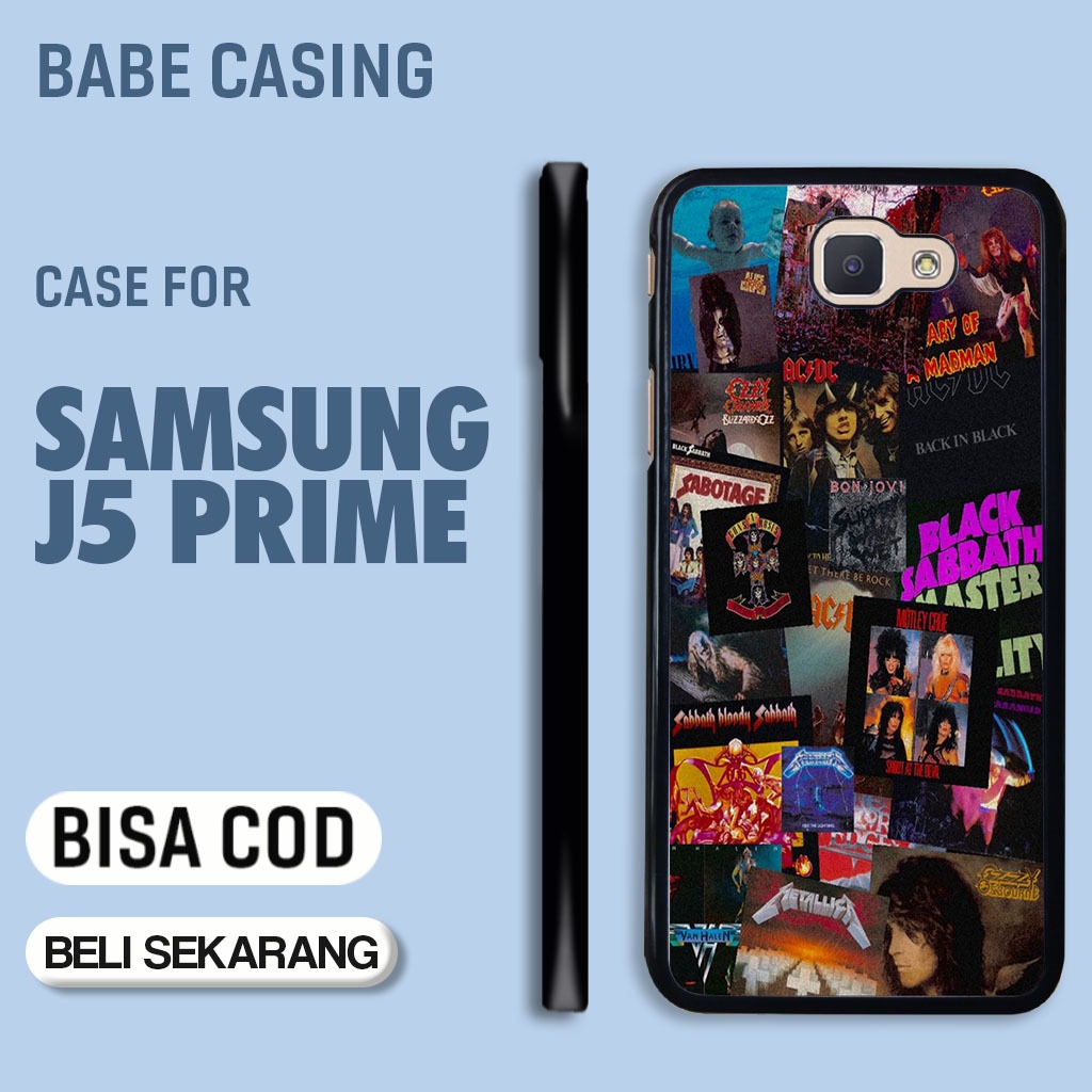 case hp samsung j5 prime terbaru aesthetic band 04 hitam streetwear estetik keren lucu unik casing c