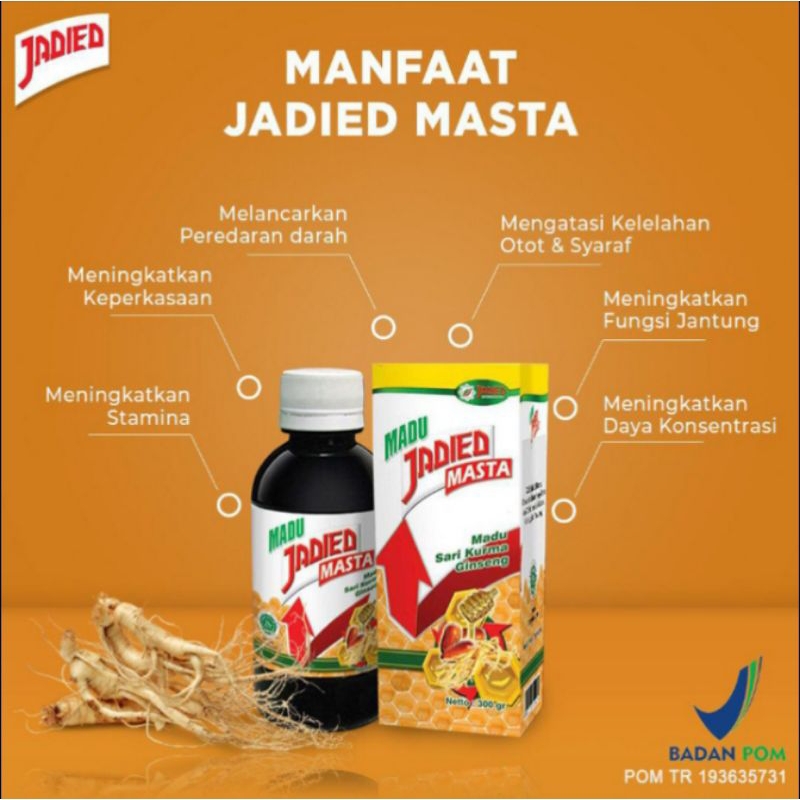 

Madu Jadied Masta (Madu Stamina)