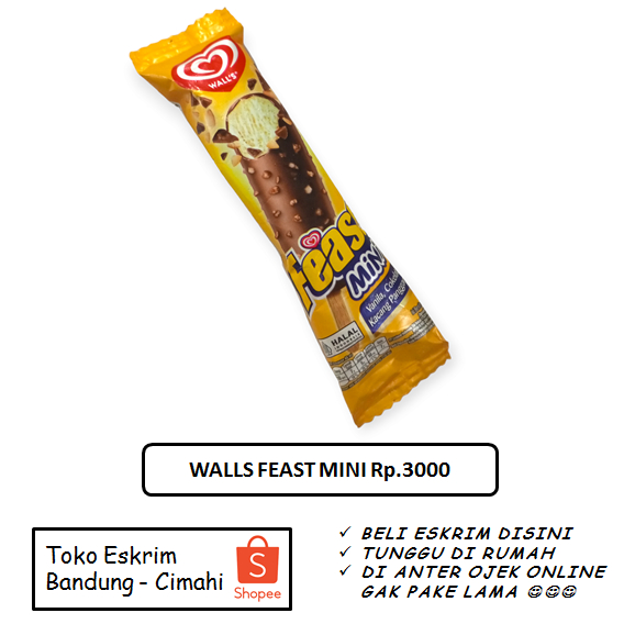 Es Krim Ice Cream Eskrim Walls Paddle Pop Feast Mini Bandung Cimahi