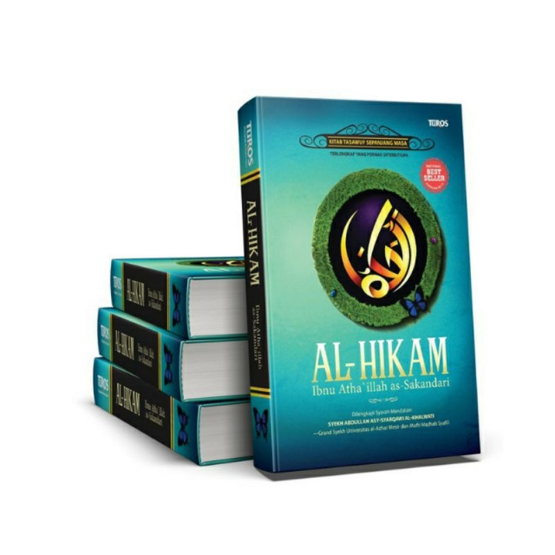 [100% ORI] Buku Al Hikam 3 Bahasa - Referensi Utama Ilmu Tasawuf - Kitab Syarah Al Hikam Terjemahan