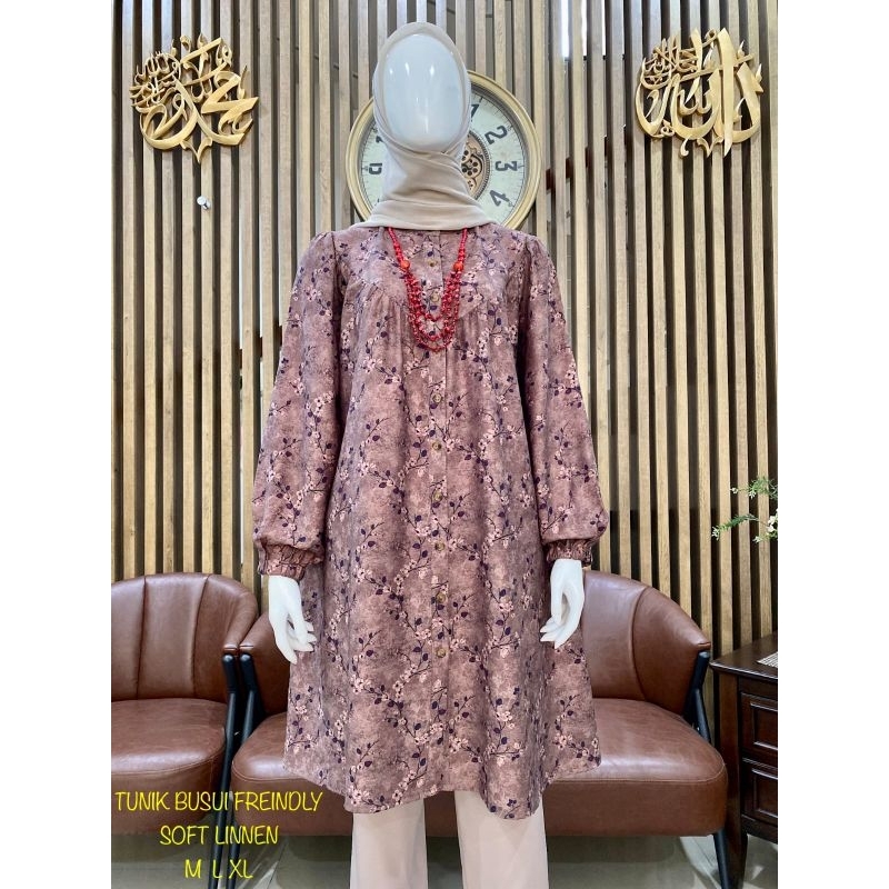 New Tunik bunga kecil