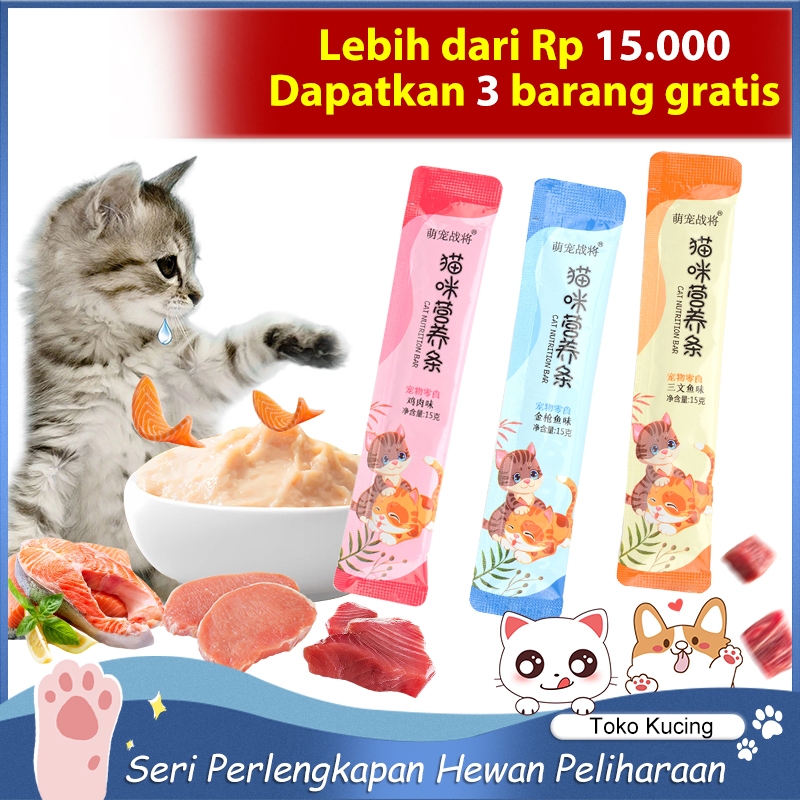 Cat Shop Cream Cemilan Kucing Cemilan Hewan Peliharaan Cemilan Kucing Cemilan Kucing Anak Kucing Pen