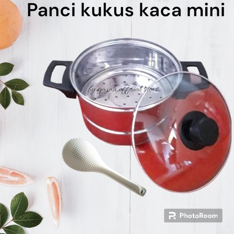 Promo panci kukus nasi mini 16.18cm  gratis entong nasi