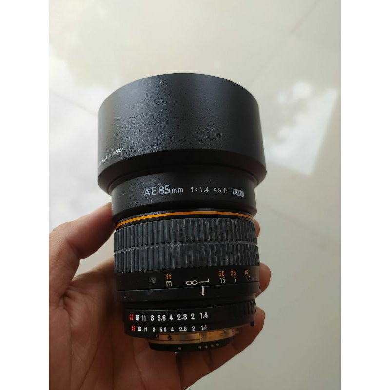 lensa Samyang 85mm f1.4 Nikon