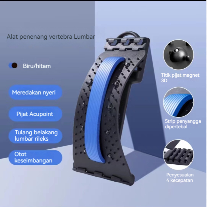 Furnibest Alat Terapi Pinggang Punggung Syaraf Kejepit Terapi Sakit Nyeri Tulang Belakang DanSakit P