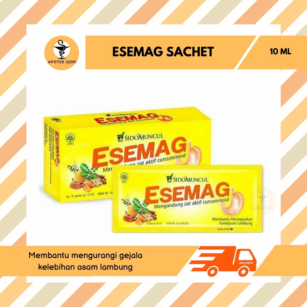 ESEMAG SIDOMUNCUL SACHET 10 ML/MENURUNKAN ASAM LAMBUNG/MAAG