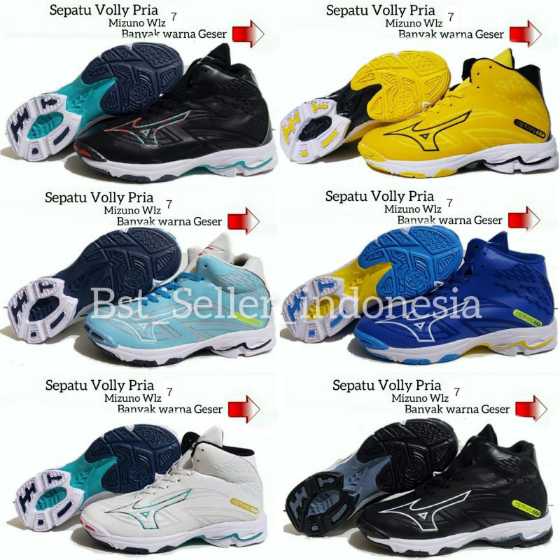 Sepatu Mizuno Wlz 7 Sepatu Volly Mizuno wlz 7 Sepatu Mizuno Wave Lighiting Wlz 7 Sepatu Olahraga Miz