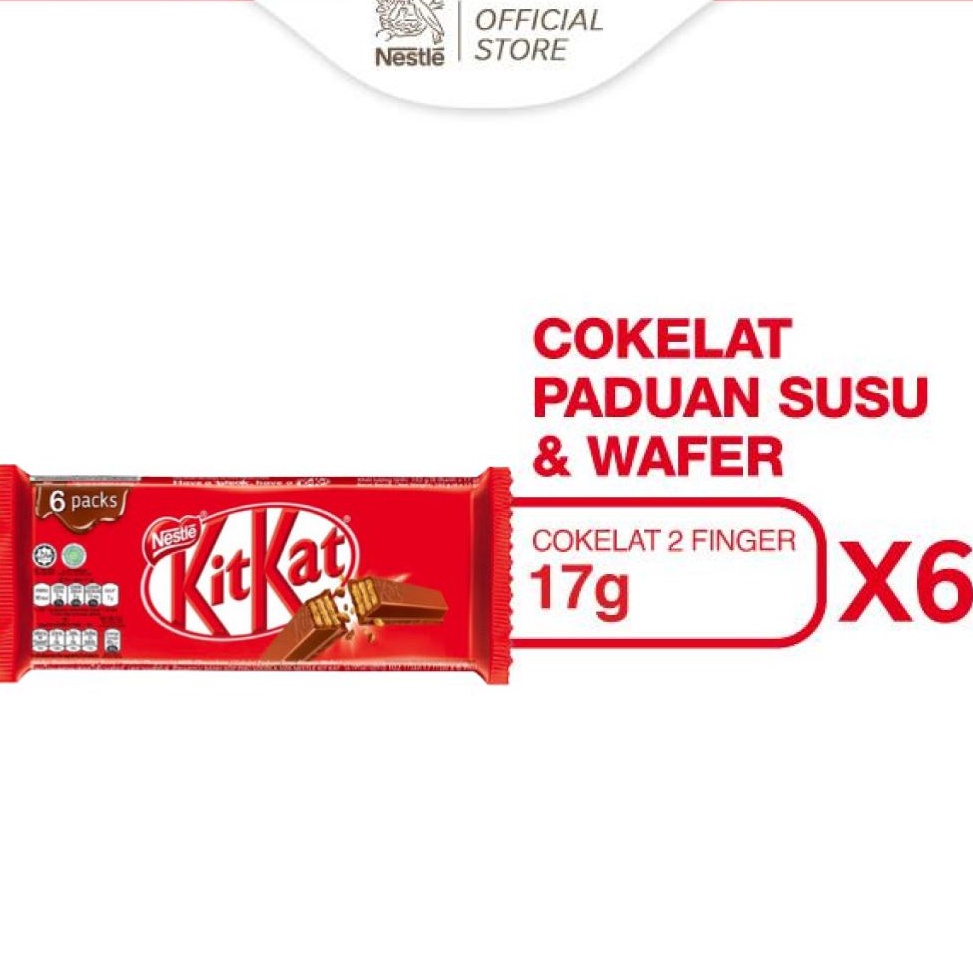 

[LIH65] NESTLE KITKAT Coklat Wafer Multipack 17 x 6 pcs ➯COD