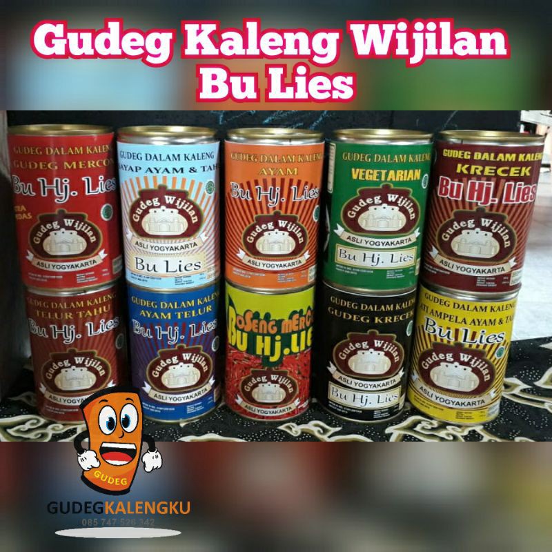 

Bisa COD GUDEG KALENG WIJILAN BU LIES JOGJA - FREE BUBBLE PACK murah